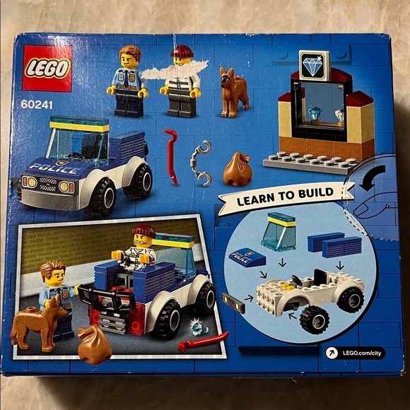 LEGO City Police Dog Unit Set - Blue and White - Picture 2 of 6